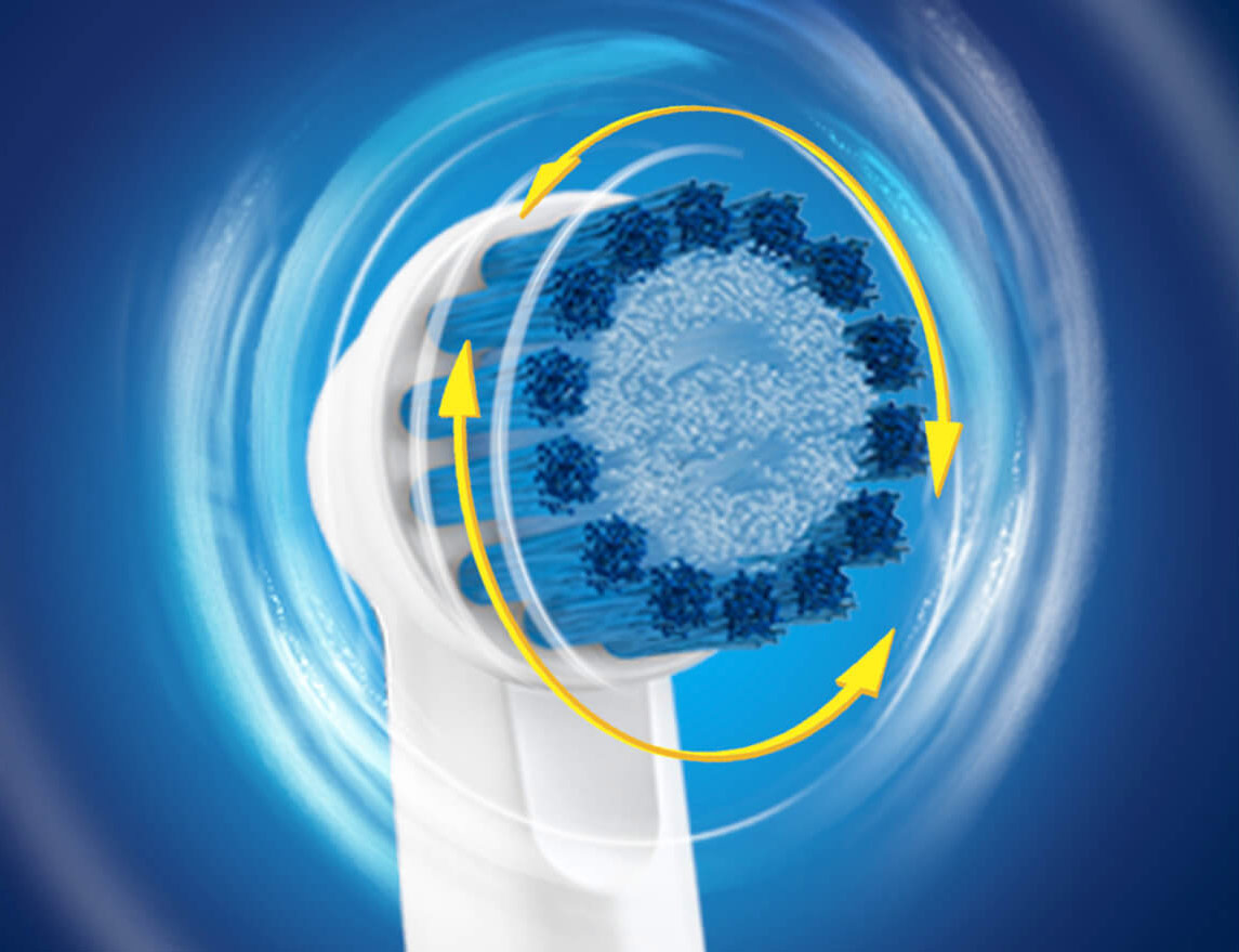 מברשת שיניים של oral-b